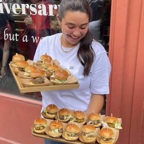 mini burger pour evenement